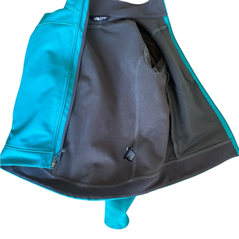 The North Face Women's Turquoise Full Zip Jacket - Picture 4 of 5